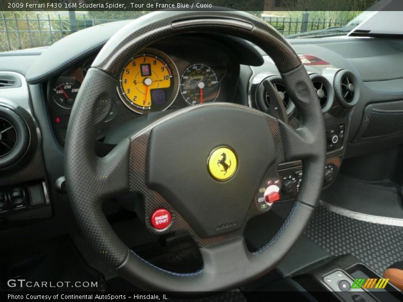 Tour de France Blue / Cuoio 2009 Ferrari F430 16M Scuderia Spider