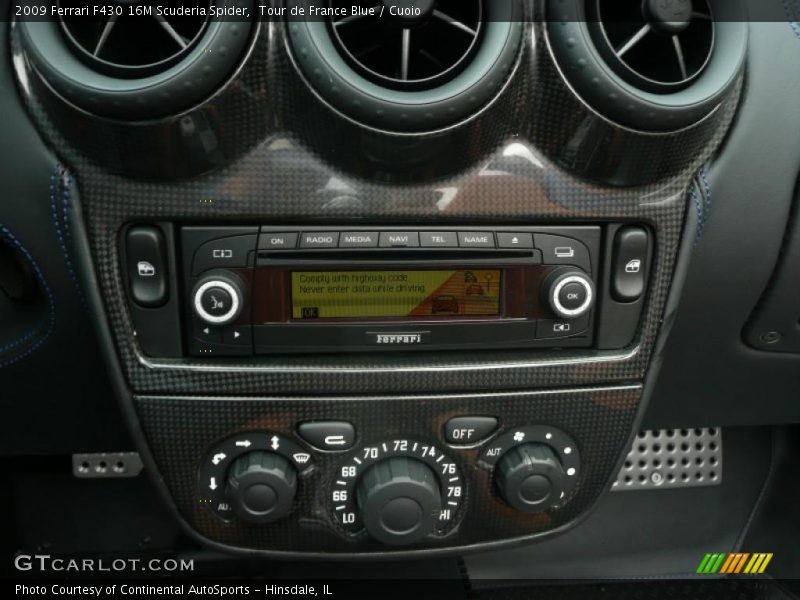 Tour de France Blue / Cuoio 2009 Ferrari F430 16M Scuderia Spider