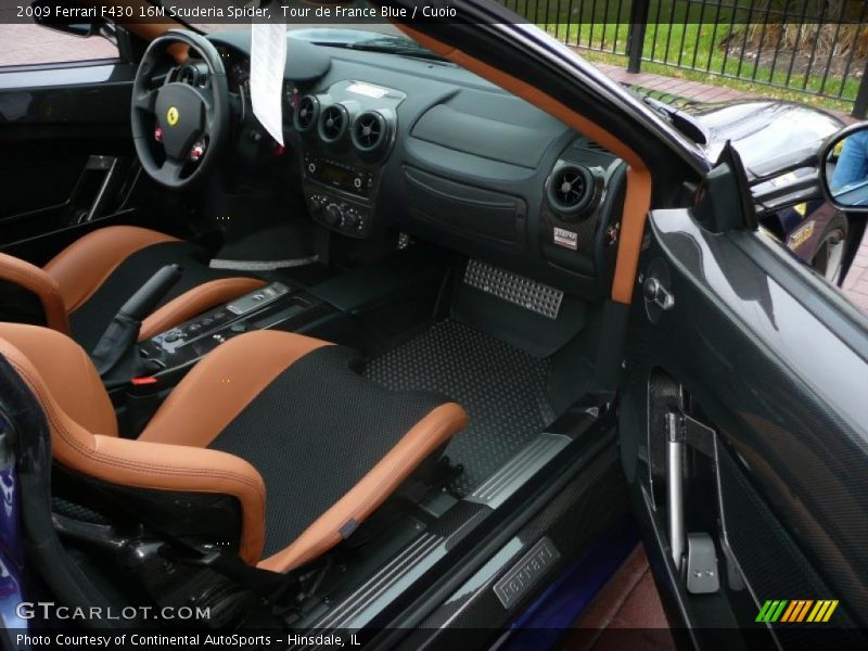 Tour de France Blue / Cuoio 2009 Ferrari F430 16M Scuderia Spider