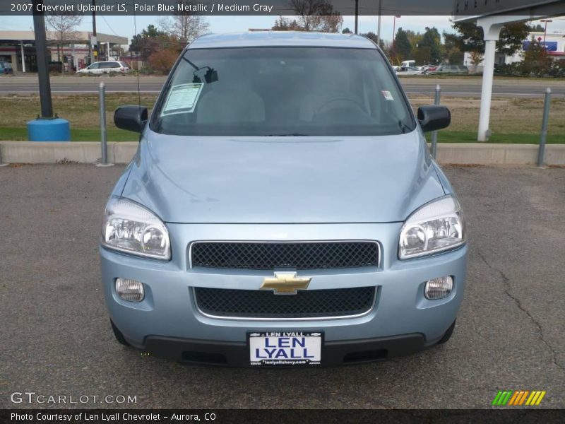 Polar Blue Metallic / Medium Gray 2007 Chevrolet Uplander LS