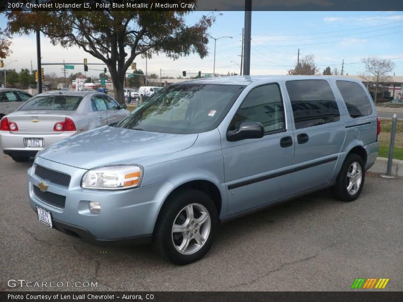 Polar Blue Metallic / Medium Gray 2007 Chevrolet Uplander LS