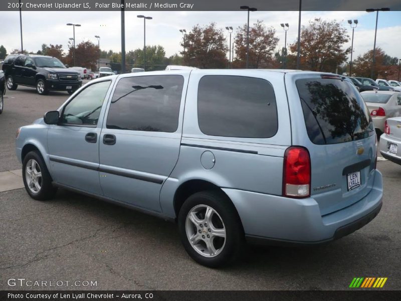 Polar Blue Metallic / Medium Gray 2007 Chevrolet Uplander LS