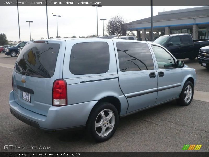 Polar Blue Metallic / Medium Gray 2007 Chevrolet Uplander LS
