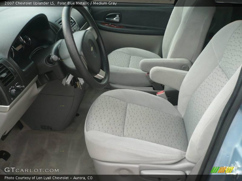Polar Blue Metallic / Medium Gray 2007 Chevrolet Uplander LS