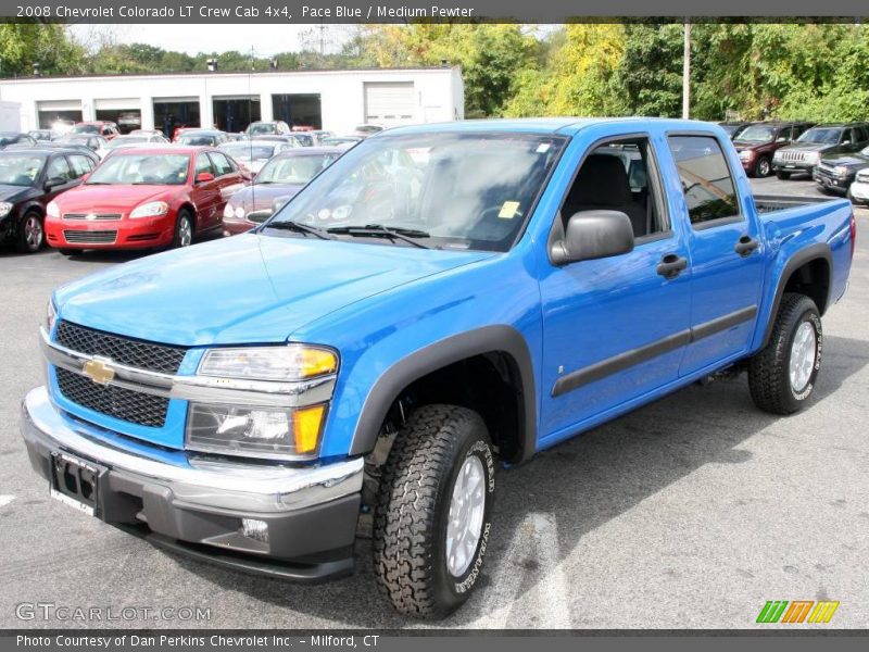 Pace Blue / Medium Pewter 2008 Chevrolet Colorado LT Crew Cab 4x4