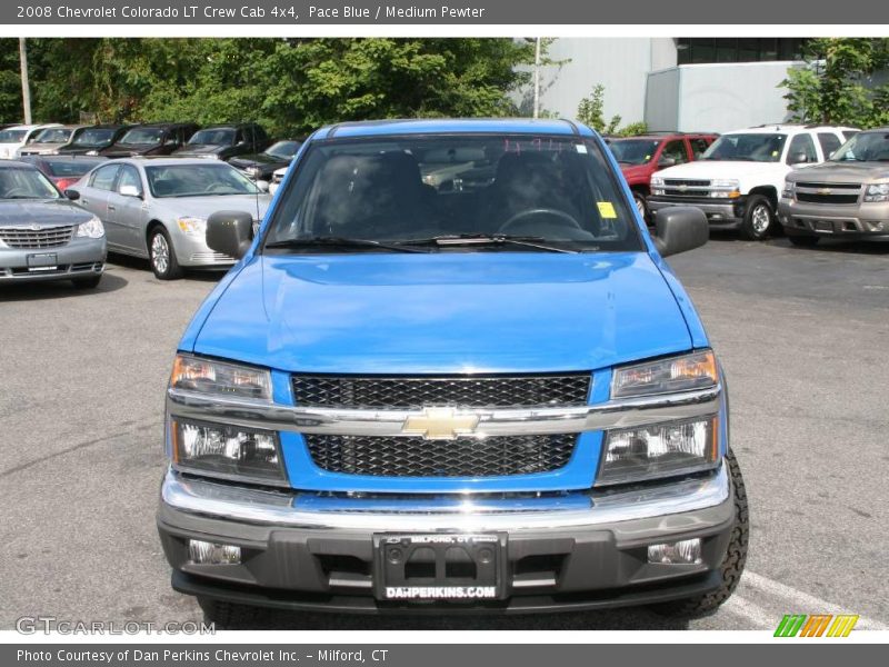 Pace Blue / Medium Pewter 2008 Chevrolet Colorado LT Crew Cab 4x4
