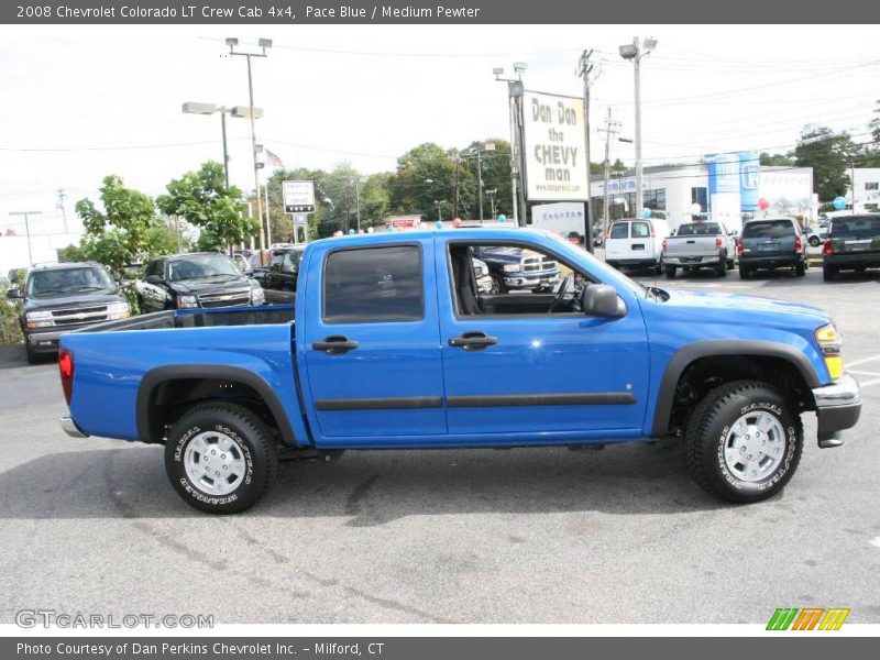 Pace Blue / Medium Pewter 2008 Chevrolet Colorado LT Crew Cab 4x4