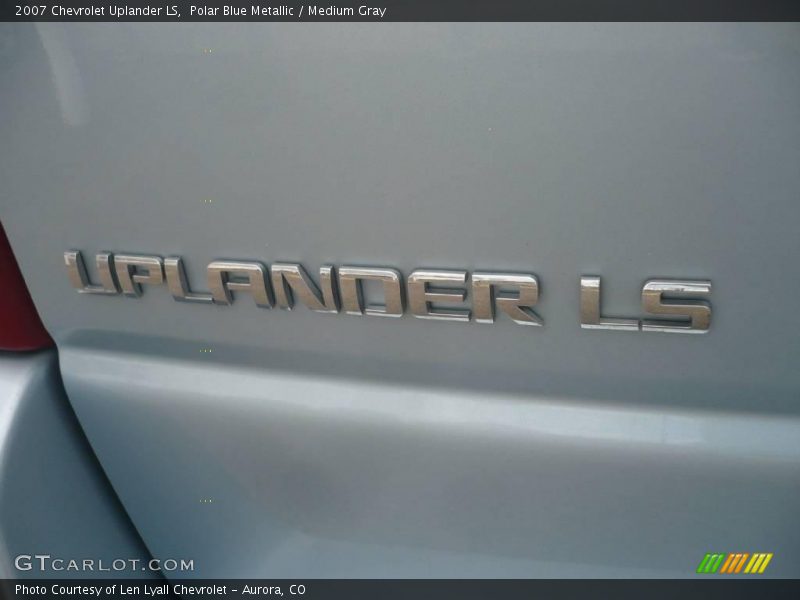 Polar Blue Metallic / Medium Gray 2007 Chevrolet Uplander LS