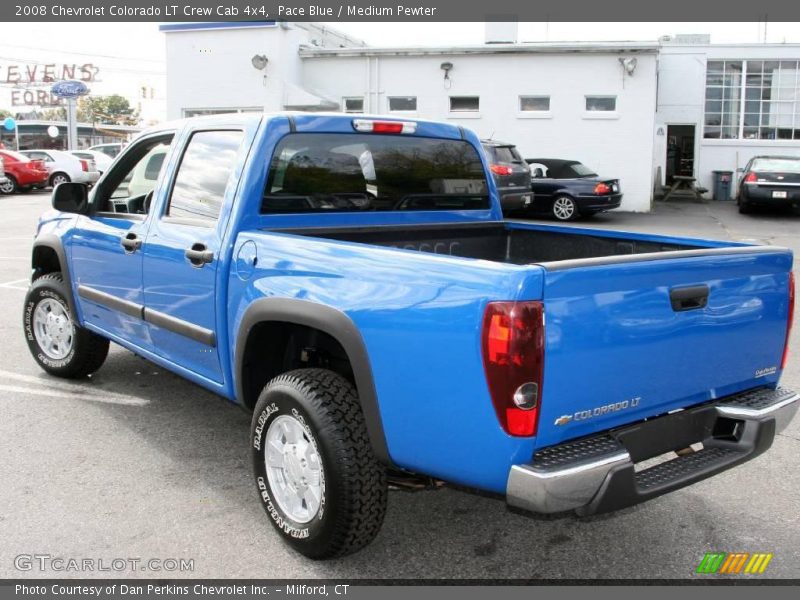 Pace Blue / Medium Pewter 2008 Chevrolet Colorado LT Crew Cab 4x4