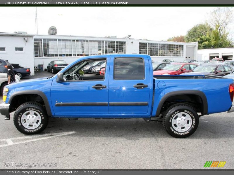 Pace Blue / Medium Pewter 2008 Chevrolet Colorado LT Crew Cab 4x4