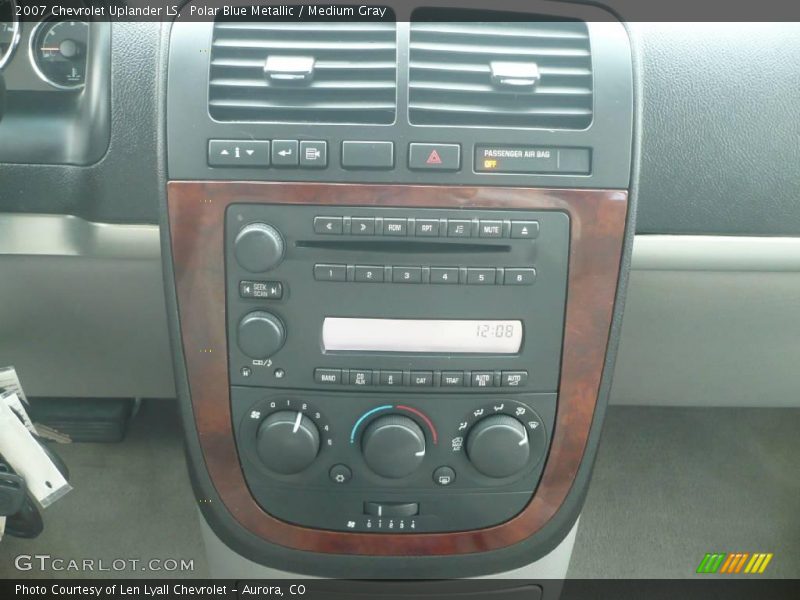 Polar Blue Metallic / Medium Gray 2007 Chevrolet Uplander LS