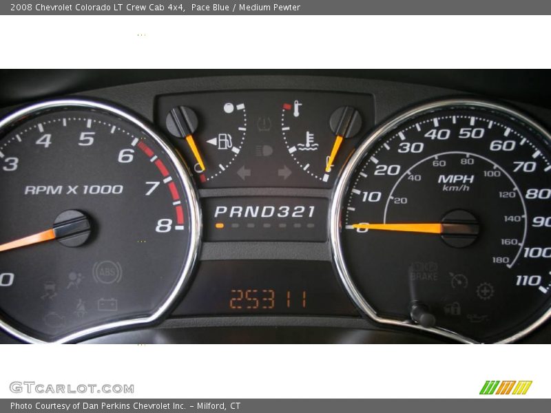 Pace Blue / Medium Pewter 2008 Chevrolet Colorado LT Crew Cab 4x4