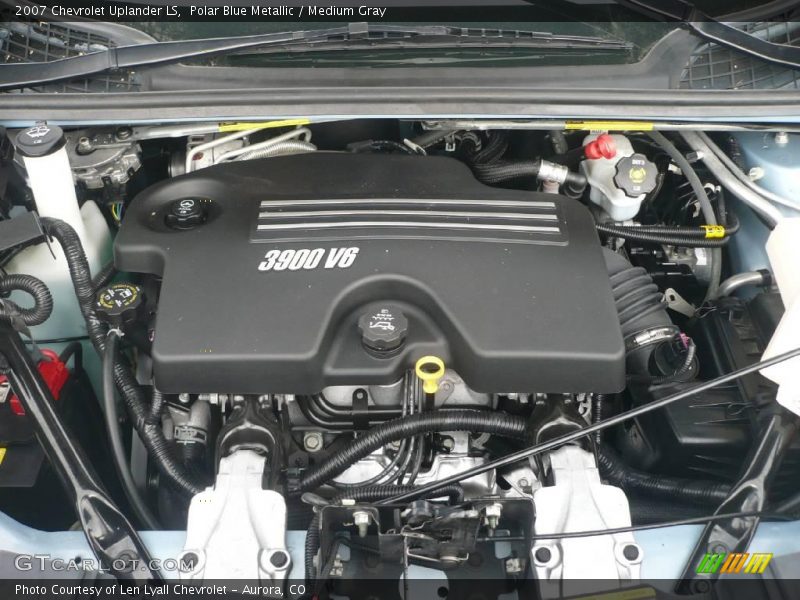 Polar Blue Metallic / Medium Gray 2007 Chevrolet Uplander LS