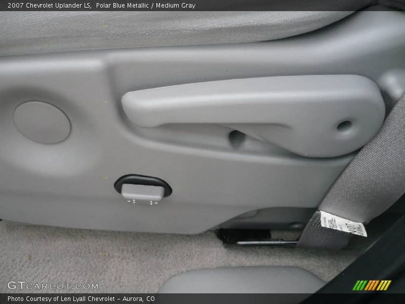 Polar Blue Metallic / Medium Gray 2007 Chevrolet Uplander LS