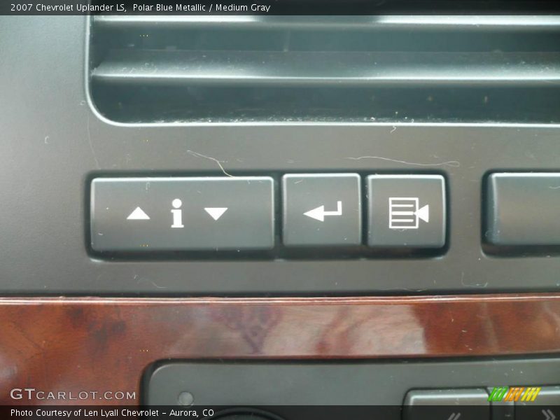 Polar Blue Metallic / Medium Gray 2007 Chevrolet Uplander LS
