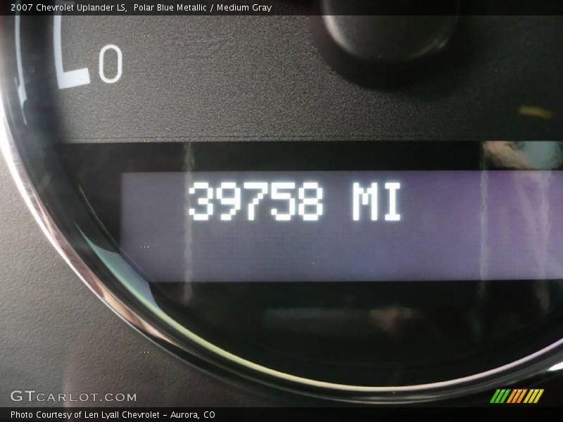 Polar Blue Metallic / Medium Gray 2007 Chevrolet Uplander LS