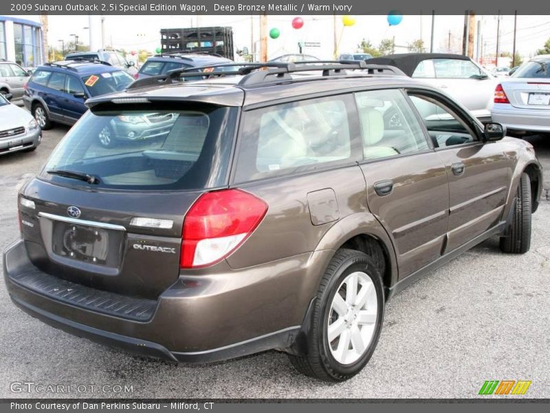 Deep Bronze Metallic / Warm Ivory 2009 Subaru Outback 2.5i Special Edition Wagon