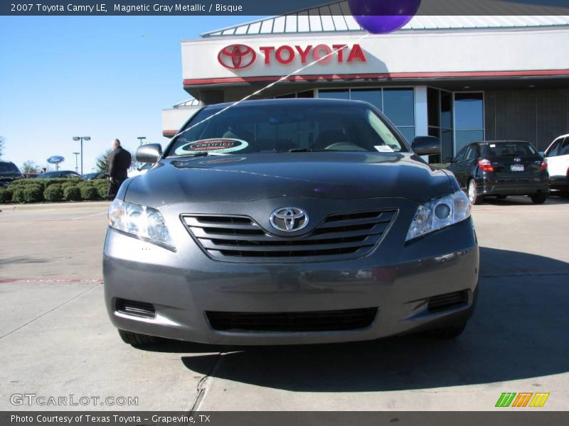 Magnetic Gray Metallic / Bisque 2007 Toyota Camry LE