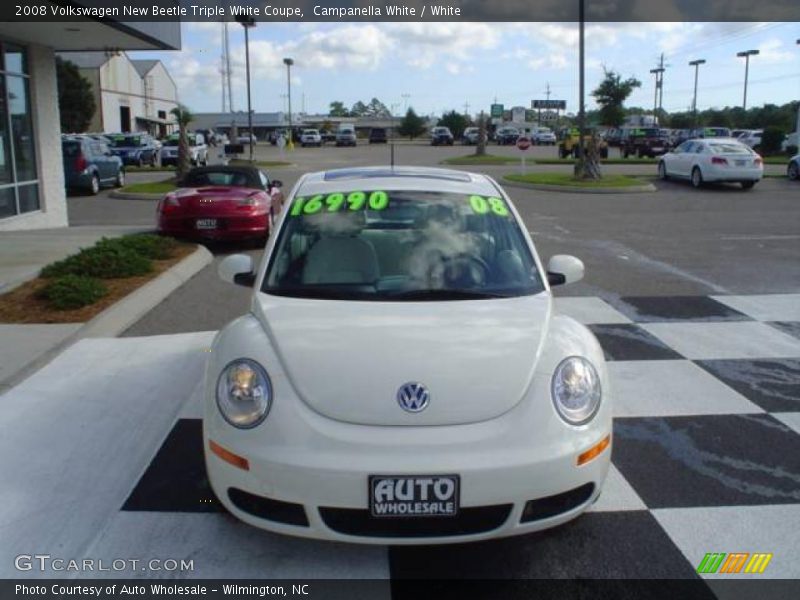 Campanella White / White 2008 Volkswagen New Beetle Triple White Coupe