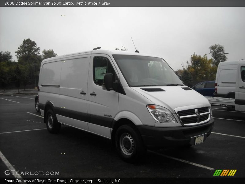 Arctic White / Gray 2008 Dodge Sprinter Van 2500 Cargo