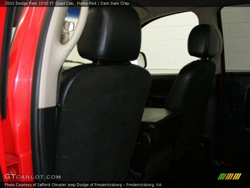 Flame Red / Dark Slate Gray 2002 Dodge Ram 1500 ST Quad Cab