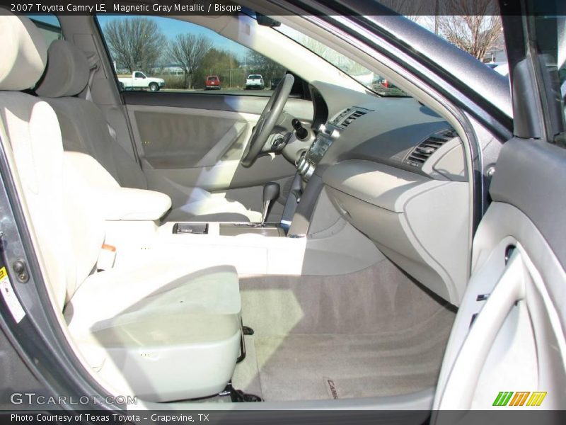 Magnetic Gray Metallic / Bisque 2007 Toyota Camry LE