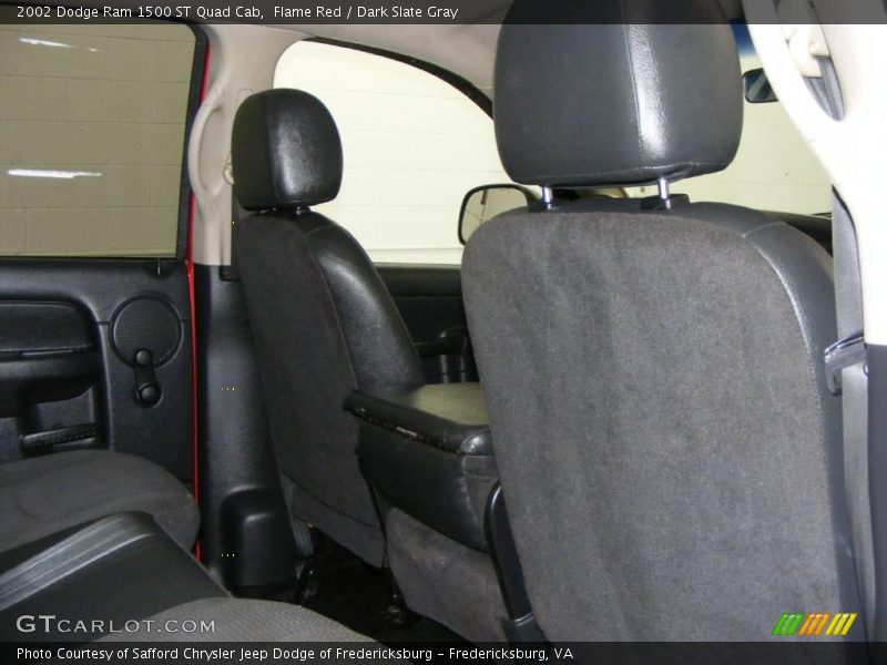Flame Red / Dark Slate Gray 2002 Dodge Ram 1500 ST Quad Cab