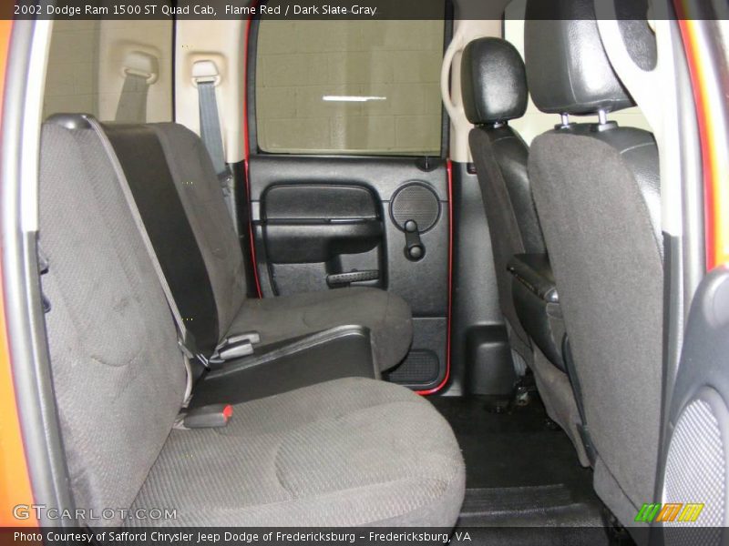 Flame Red / Dark Slate Gray 2002 Dodge Ram 1500 ST Quad Cab