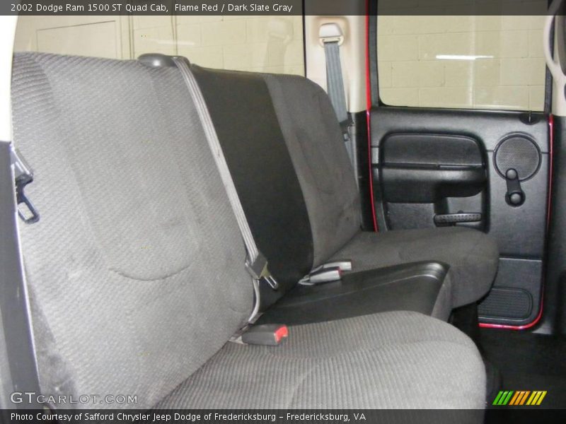 Flame Red / Dark Slate Gray 2002 Dodge Ram 1500 ST Quad Cab