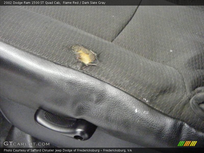 Flame Red / Dark Slate Gray 2002 Dodge Ram 1500 ST Quad Cab