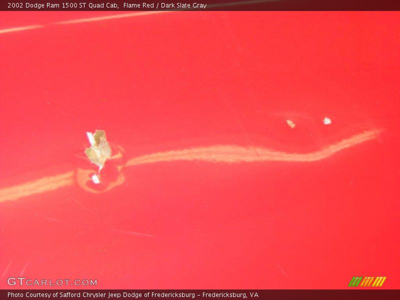Flame Red / Dark Slate Gray 2002 Dodge Ram 1500 ST Quad Cab
