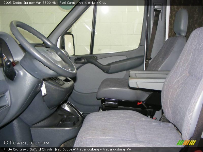 Arctic White / Gray 2003 Dodge Sprinter Van 3500 High Roof Cargo