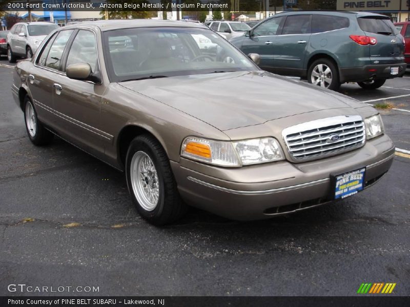 Arizona Beige Metallic / Medium Parchment 2001 Ford Crown Victoria LX