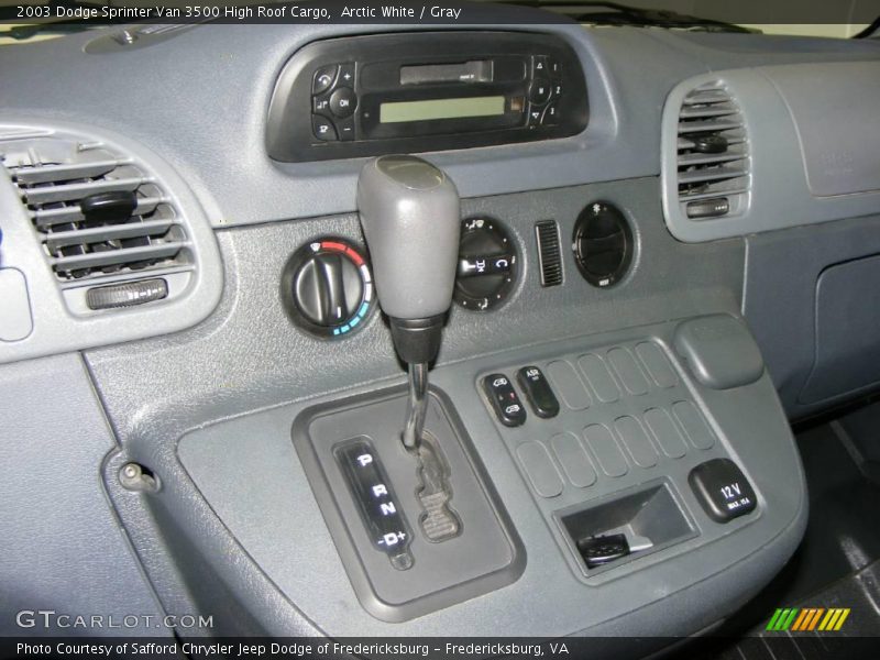 Arctic White / Gray 2003 Dodge Sprinter Van 3500 High Roof Cargo