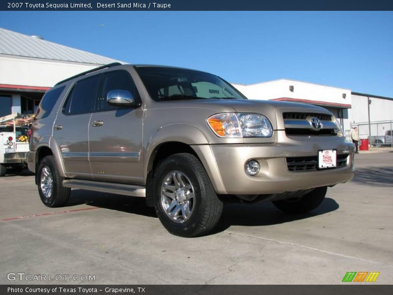 Desert Sand Mica / Taupe 2007 Toyota Sequoia Limited