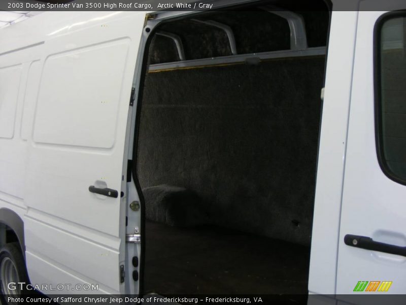 Arctic White / Gray 2003 Dodge Sprinter Van 3500 High Roof Cargo
