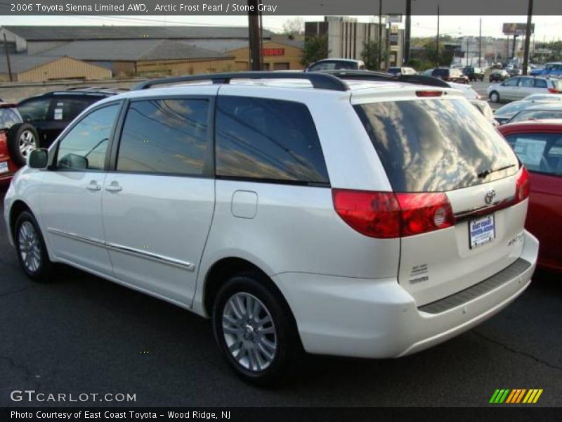 Arctic Frost Pearl / Stone Gray 2006 Toyota Sienna Limited AWD