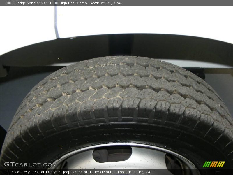 Arctic White / Gray 2003 Dodge Sprinter Van 3500 High Roof Cargo
