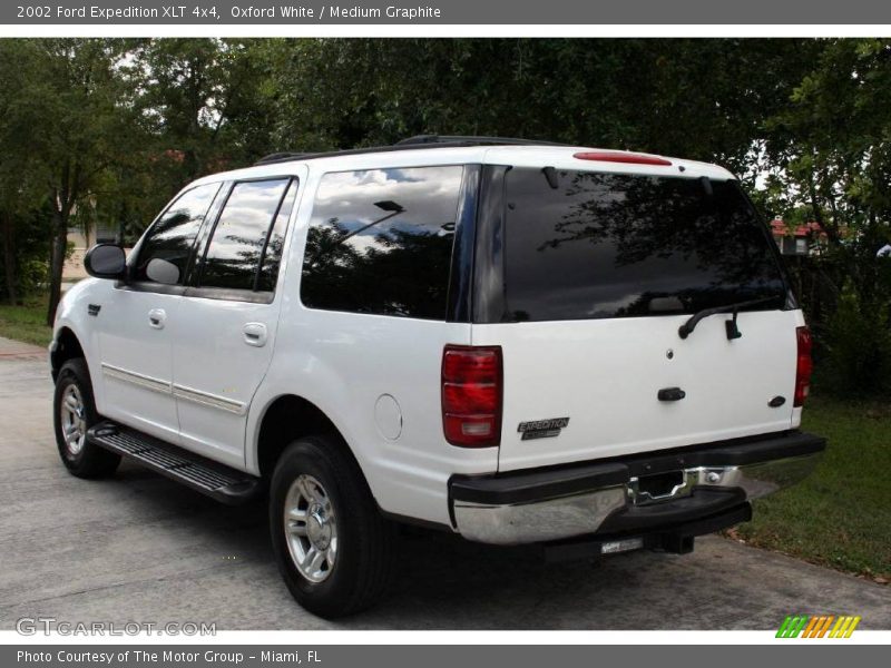 Oxford White / Medium Graphite 2002 Ford Expedition XLT 4x4