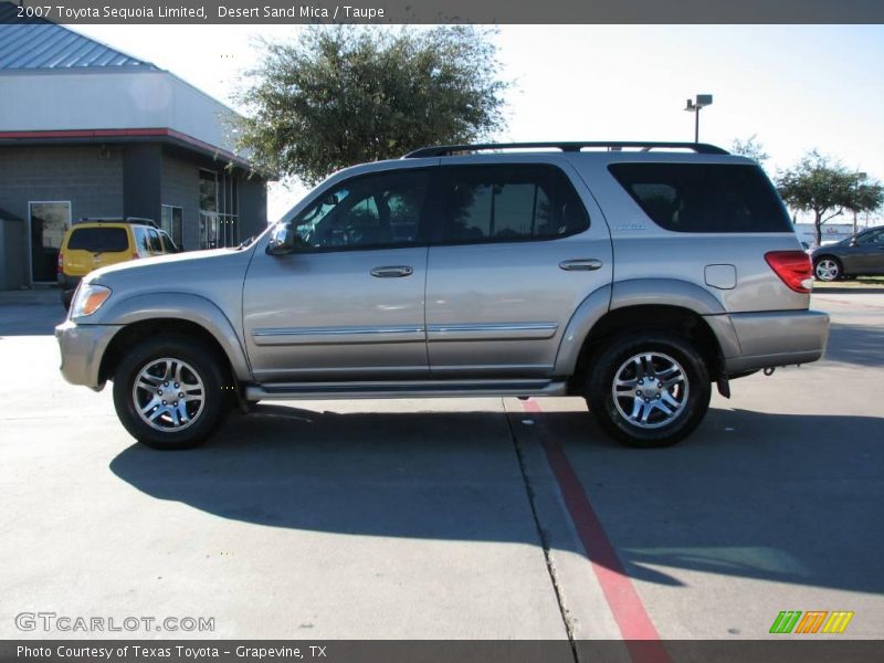 Desert Sand Mica / Taupe 2007 Toyota Sequoia Limited