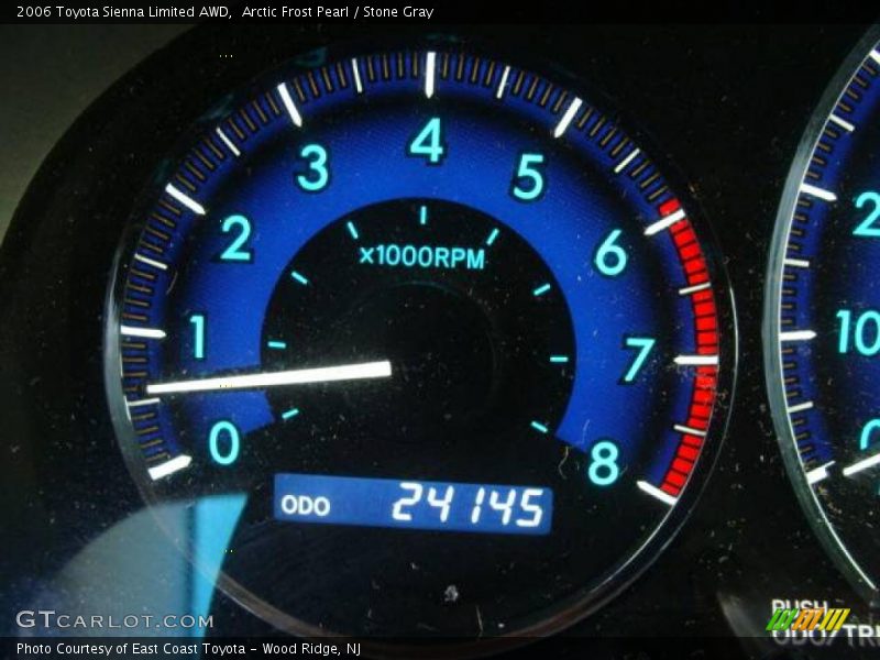 Arctic Frost Pearl / Stone Gray 2006 Toyota Sienna Limited AWD