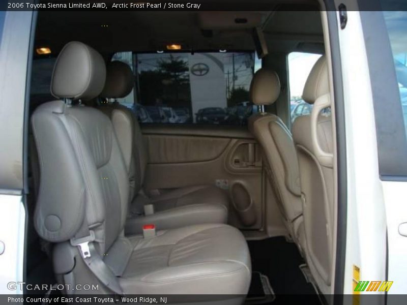 Arctic Frost Pearl / Stone Gray 2006 Toyota Sienna Limited AWD