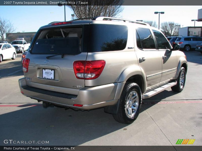Desert Sand Mica / Taupe 2007 Toyota Sequoia Limited