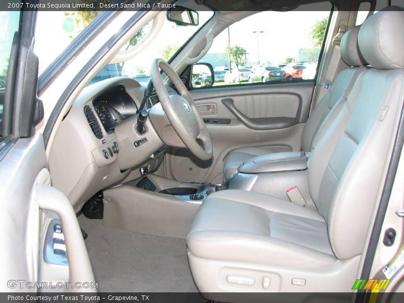 Desert Sand Mica / Taupe 2007 Toyota Sequoia Limited