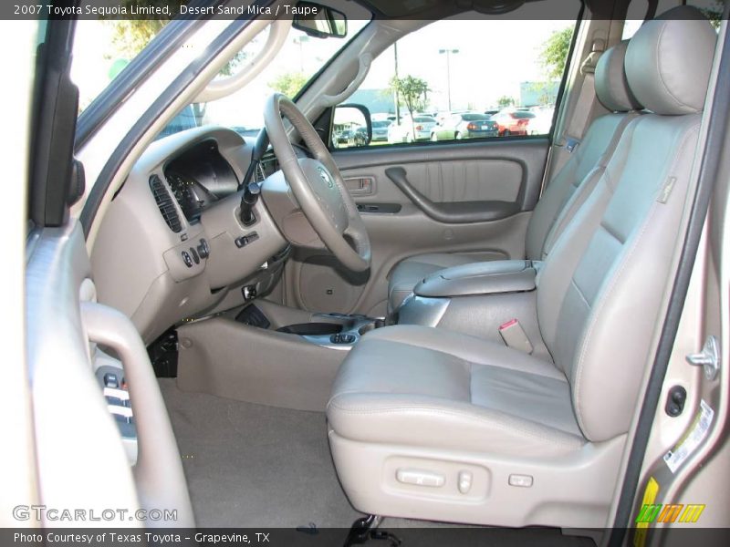 Desert Sand Mica / Taupe 2007 Toyota Sequoia Limited