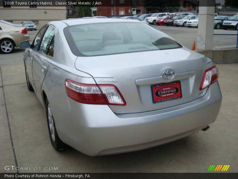 Classic Silver Metallic / Ash 2008 Toyota Camry Hybrid