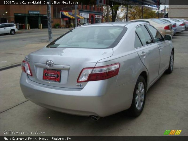 Classic Silver Metallic / Ash 2008 Toyota Camry Hybrid