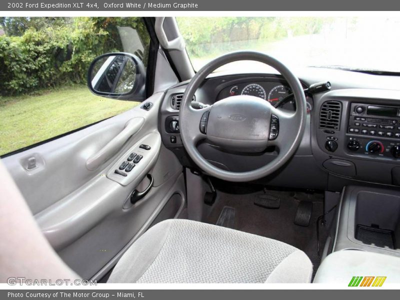 Oxford White / Medium Graphite 2002 Ford Expedition XLT 4x4