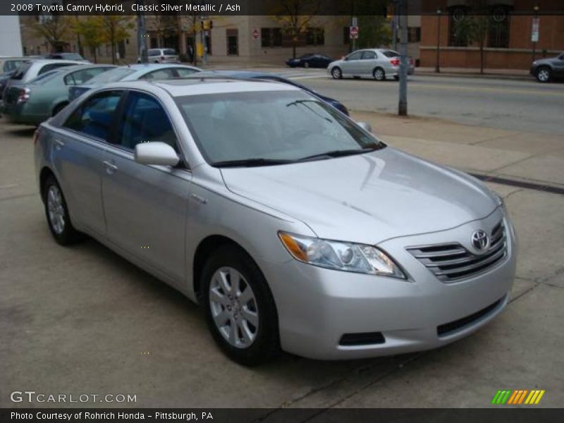 Classic Silver Metallic / Ash 2008 Toyota Camry Hybrid
