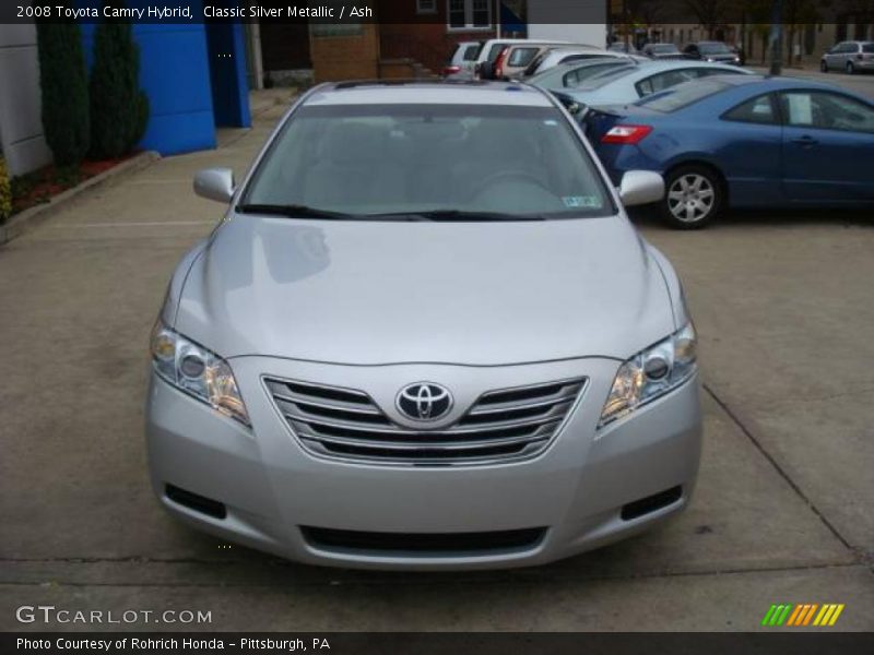 Classic Silver Metallic / Ash 2008 Toyota Camry Hybrid